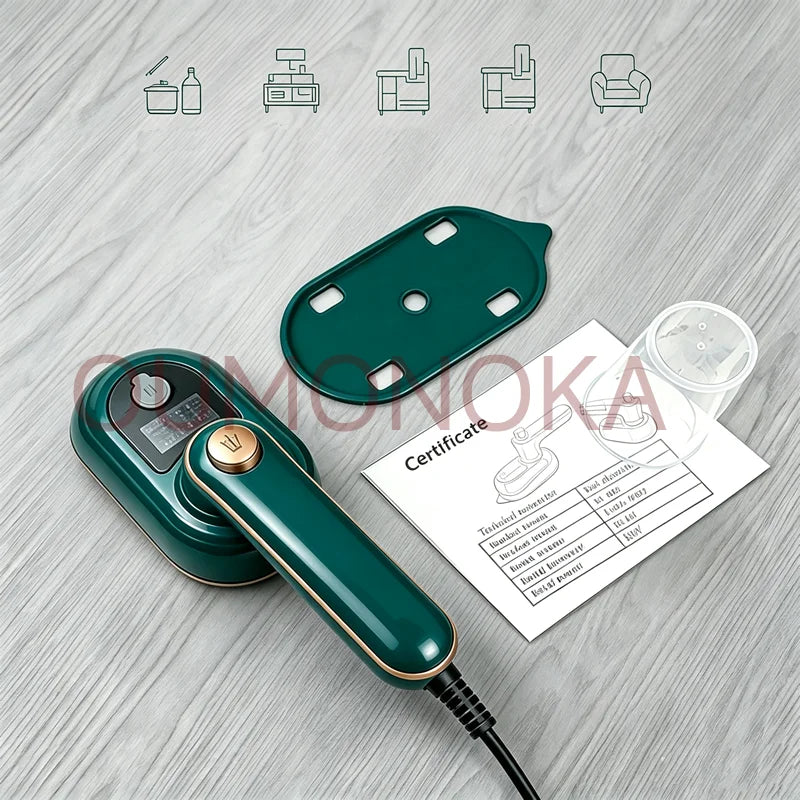 Portable Handheld Garment Steamer – Mini Travel Iron
