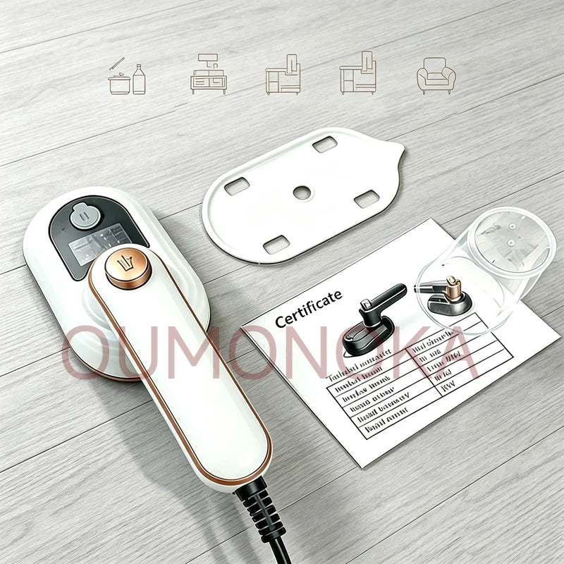 Portable Handheld Garment Steamer – Mini Travel Iron